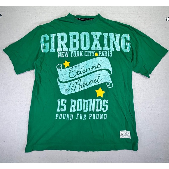 Marithe Francois Girbaud Other - Marithe' Francois Girbaud 2XL T-Shirt GIRBOXING BLOOD SWEAT TEARS